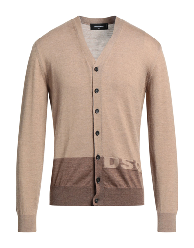 Dsquared2 Cardigans In Beige