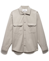 Frame Plaque Shirt In Beige