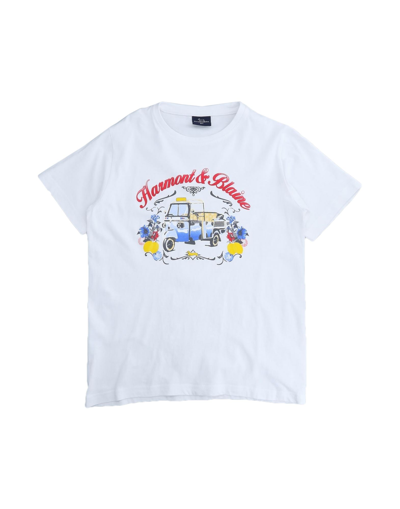 Harmont & Blaine T-shirts In White