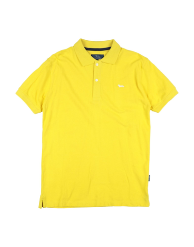 Harmont & Blaine Polo Shirts In Yellow