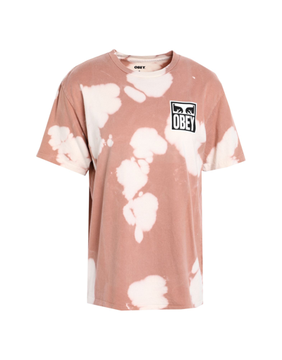 Obey T-shirts In Pink