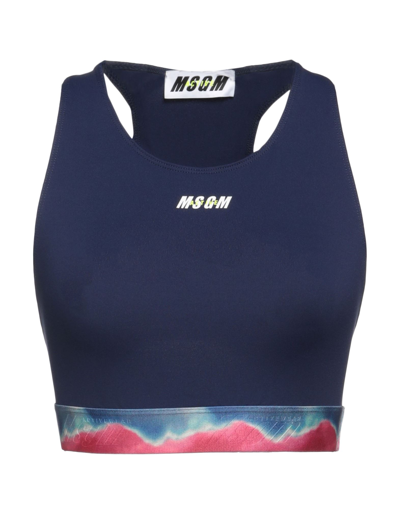 Msgm Tops In Blue