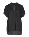 Nine:inthe:morning Nine In The Morning Woman Top Black Size S Cotton, Silk, Elastane In Black