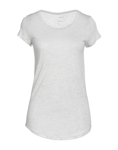 Majestic T-shirts In Ivory