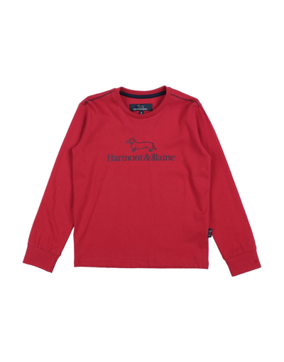 Harmont & Blaine T-shirts In Red
