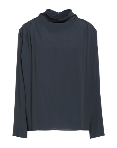 Mauro Grifoni Blouses In Dark Blue