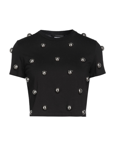Dsquared2 T-shirts In Black