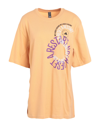 Adidas By Stella Mccartney Organic-cotton Short-sleeve T-shirt In Orange