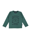 HARMONT & BLAINE HARMONT & BLAINE MAN T-SHIRT GREEN SIZE 8 COTTON