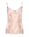 Dolce & Gabbana Solid Color Tops In Pink