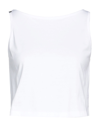 Dolce & Gabbana Solid Colour Tops In White