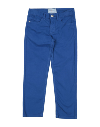Harmont & Blaine Pants In Bright Blue