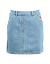 KENZO KENZO WOMAN DENIM SKIRT BLUE SIZE 28 COTTON