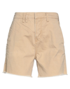 Cycle Denim Shorts In Beige