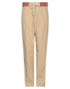 PALM ANGELS PALM ANGELS MAN PANTS BEIGE SIZE 34 COTTON, POLYESTER