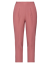 Toy G. Woman Pants Pastel Pink Size 12 Polyester, Rubber