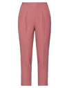 Toy G. Woman Pants Antique Rose Size 12 Polyester, Rubber In Pink