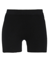 Vicolo Woman Shorts & Bermuda Shorts Black Size Onesize Viscose, Polyester