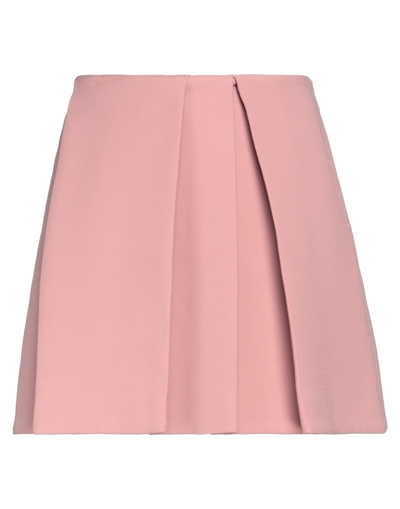 Marni Mini Skirts In Pastel Pink