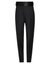 DSQUARED2 DSQUARED2 MAN PANTS BLACK SIZE 32 VIRGIN WOOL, SILK