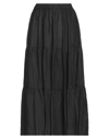 Antonelli Long Skirts In Black