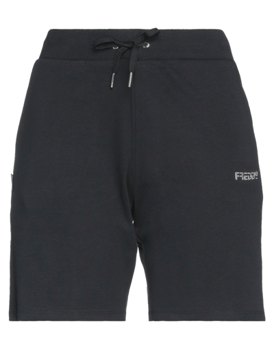 Freddy Woman Shorts & Bermuda Shorts Black Size Xs Cotton