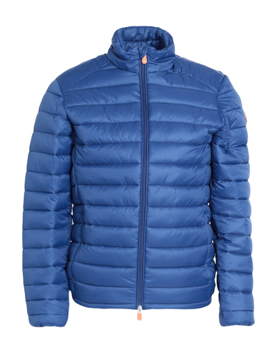 Save The Duck Down Jackets In Blue