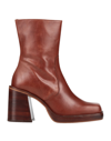 Jonak Ankle Boots In Brown