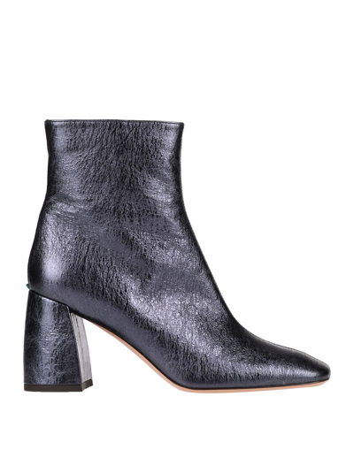 A.bocca Ankle Boots In Dark Blue