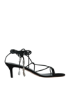 Isabel Marant Toe Strap Sandals In Black