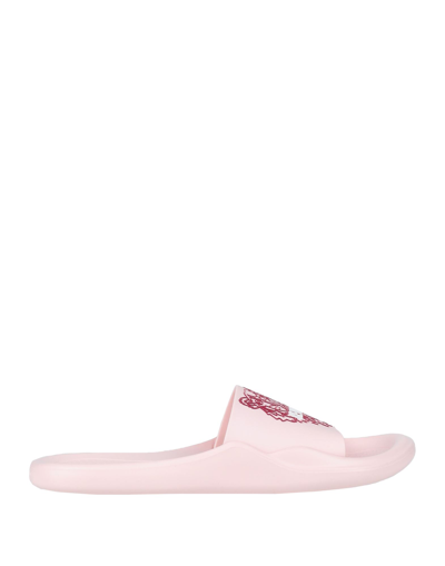 Kenzo Sandals In Pastel Pink