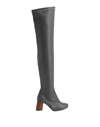8 By Yoox Knee Boots In Grey
