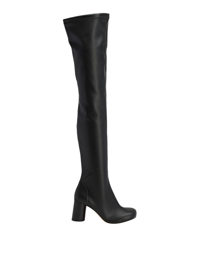 8 By Yoox Knee Boots In Black