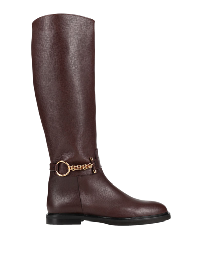 Roberto Festa Knee Boots In Brown