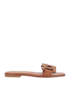 Tod's Sandals In Brown