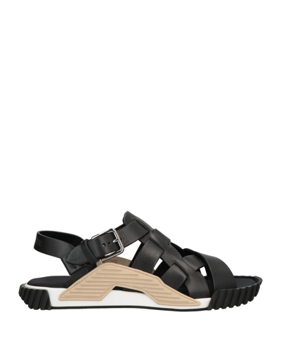 Dolce & Gabbana Sandals In Black