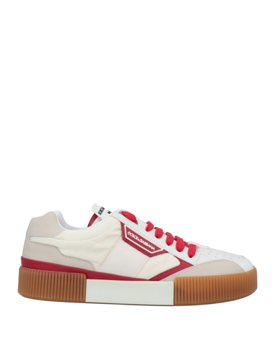 Dolce & Gabbana Sneakers In Ivory