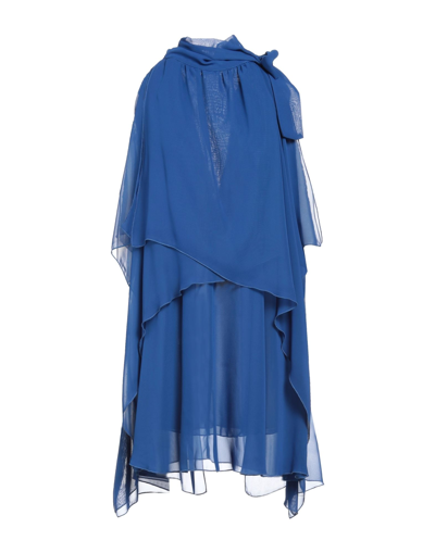 Souvenir Short Dresses In Blue