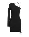 Adamo Andrea Adamo Short Dresses In Black