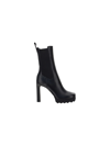 OFF-WHITE HEELED CHELSEA ANKLE BOOTS