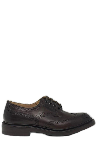 Tricker's Bourton Brogue Lace-up Shoes Trickers In Brown