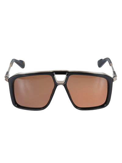 Jacques Marie Mage Savoy Sunglasses In Black