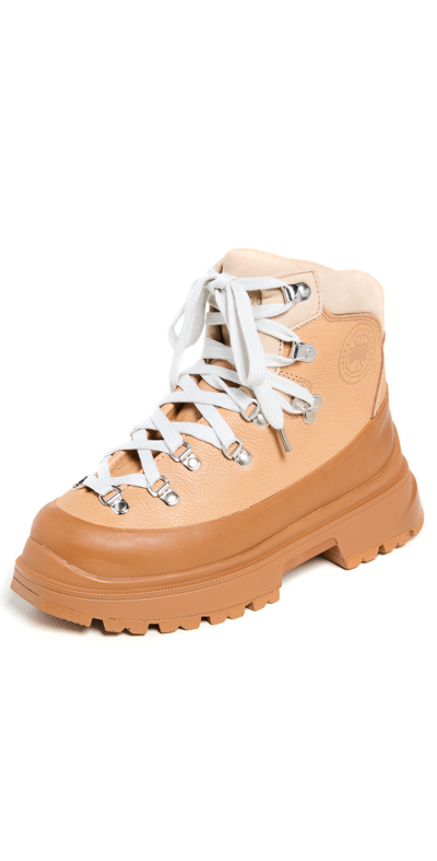 Canada Goose Journey Boots In Tundra Clay/camel