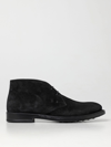 Tod's Suede Ankle Boots In Black