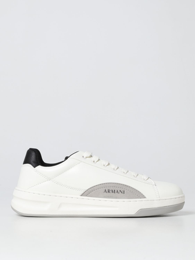 Armani Exchange Trainers  Men In White