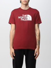 The North Face T-shirt  Men In Burgundy