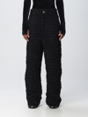 Balenciaga Metallic Tweed Baggy Wide-leg Pants In Black