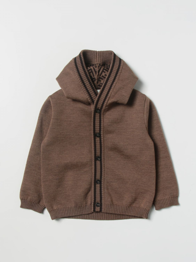 Fendi Babies' Jumper  Kids Kids In Brown