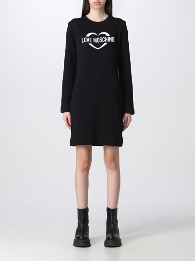 Love Moschino 连衣裙  女士 颜色 黑色 In Black