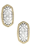 KENDRA SCOTT ELLIE EARRINGS,E6031GLD